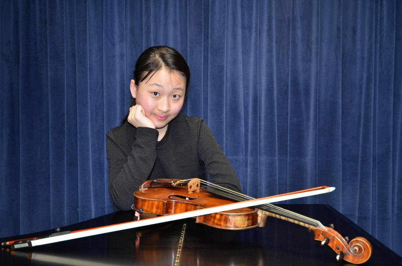 A violinista Sophia Feinga Su