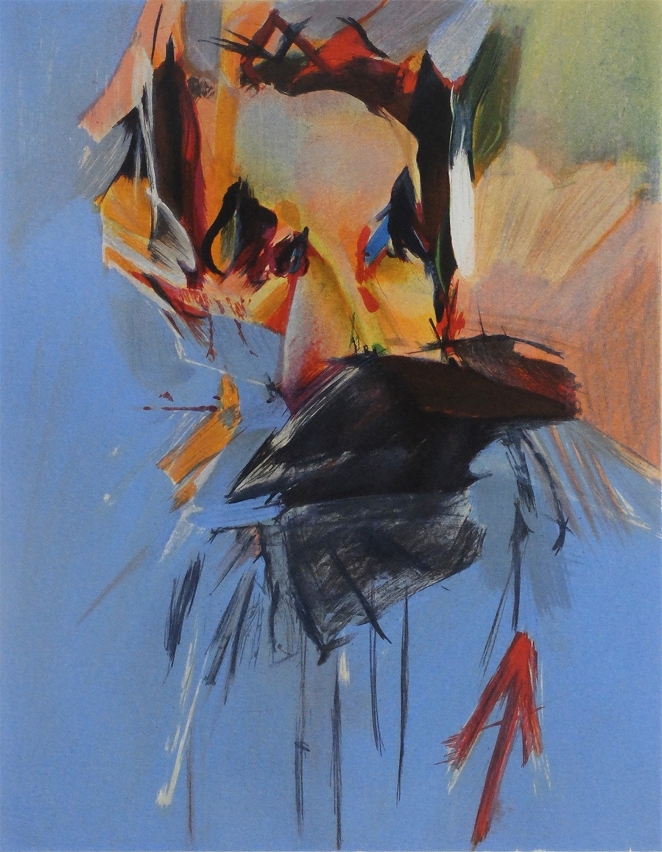 Work by Júlio Pomar - Mallarmé (Album of Ravens)
