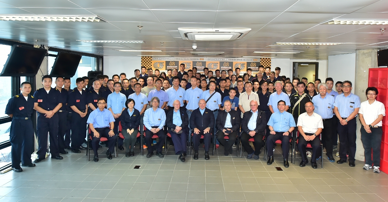 Group photo of FIA medical delegates and participants of the training