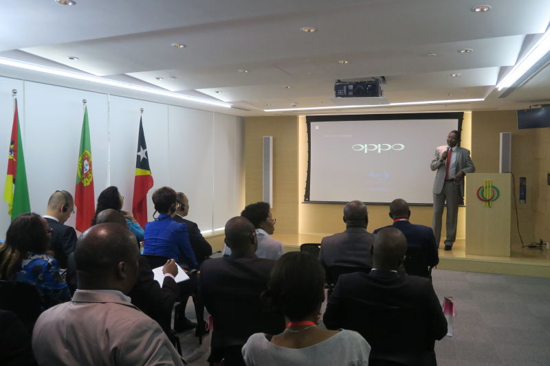 Visita ao Secretariado Permanente do Fórum de Macau