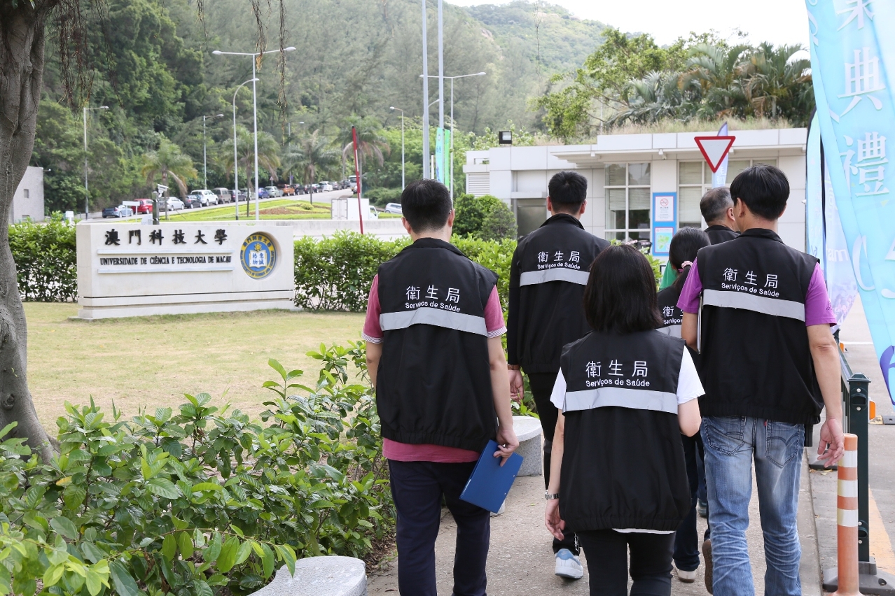 控煙執法人員巡查的情況 1