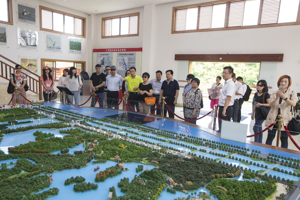 MGTO and Macau travel trade delegates pay an inspection visit to Nansha