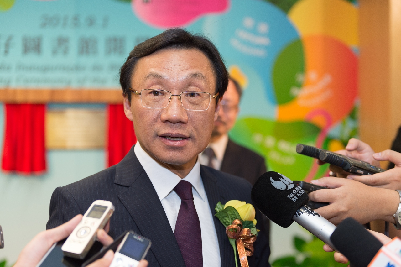 社會文化司司長譚俊榮會見傳媒