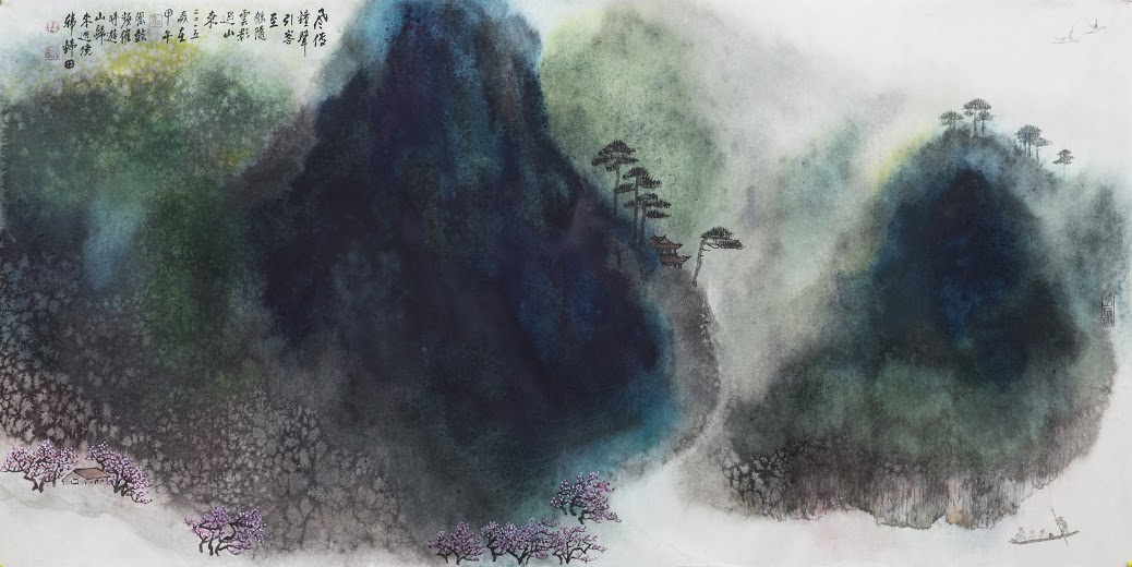 A Exposição de Pintura Chinesa de Han Jin-Tian