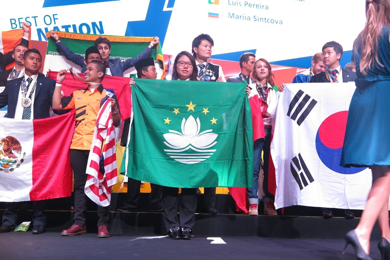Kou Cheng Man, vencedora da medalha com melhor resultado de Macau