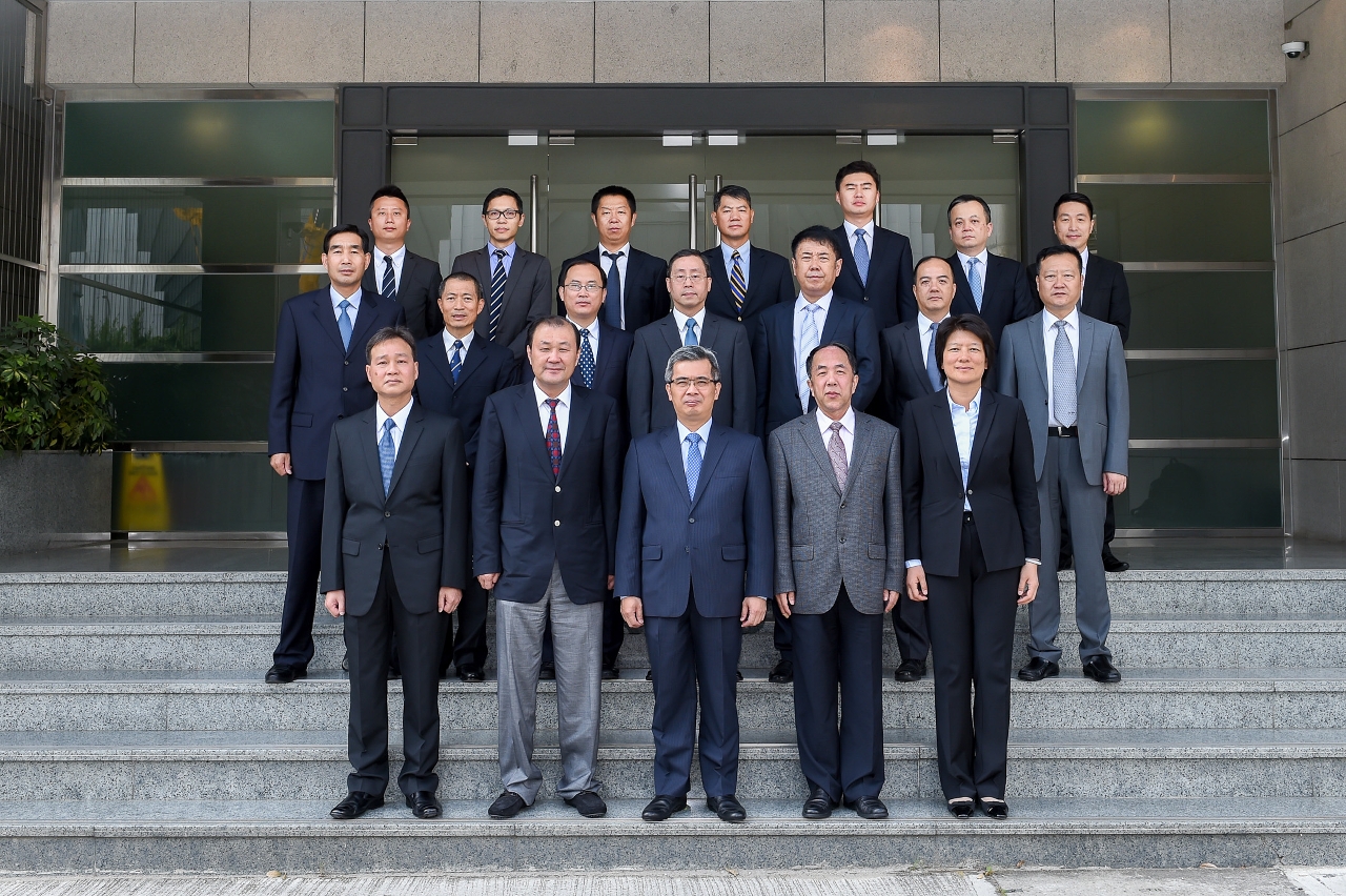 保安司司長與青海省代表團在澳門保安司司長臨時辦公室舉行工作會晤
