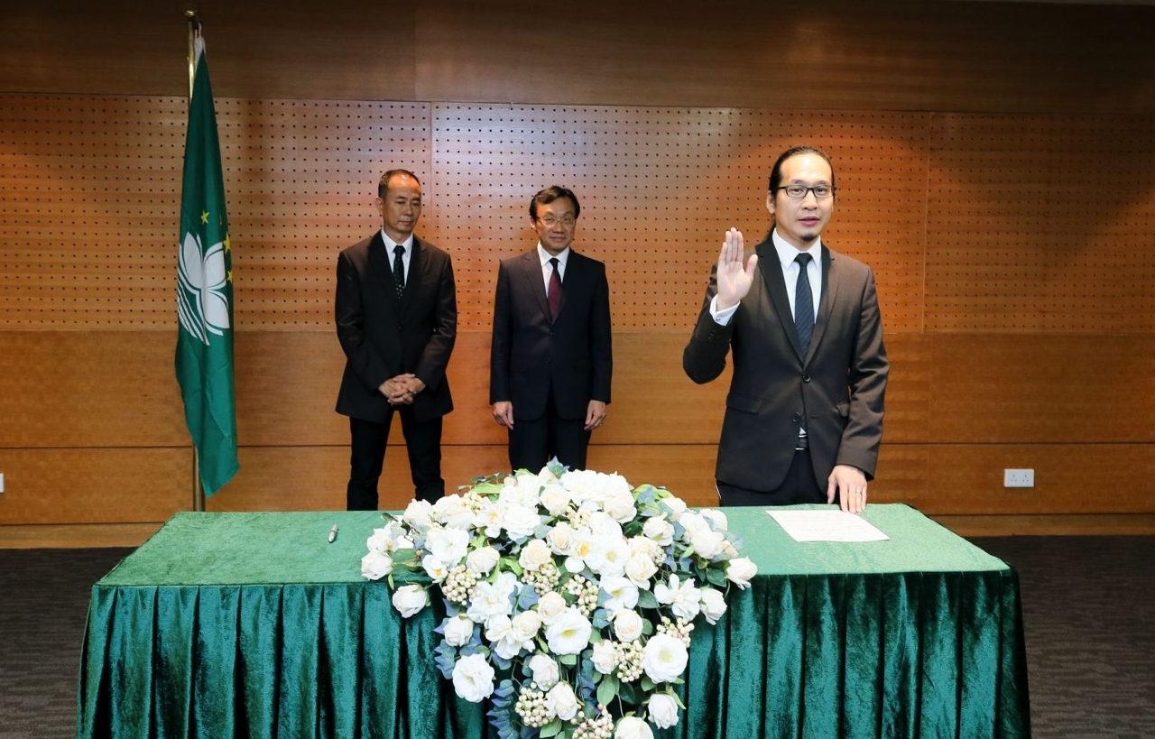 文化局副局長陳炳輝正式就職