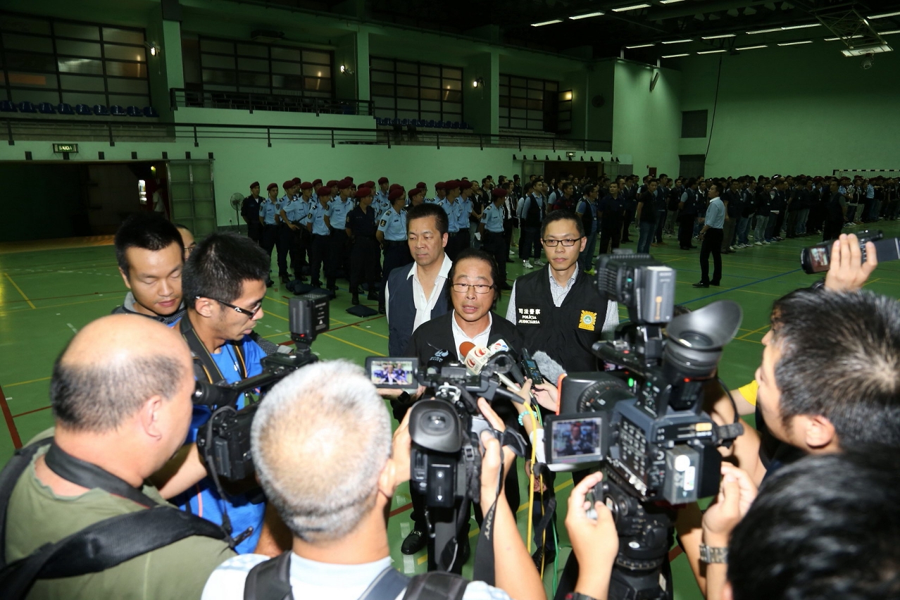 行動前羅偉業總局長助理解答記者提問2