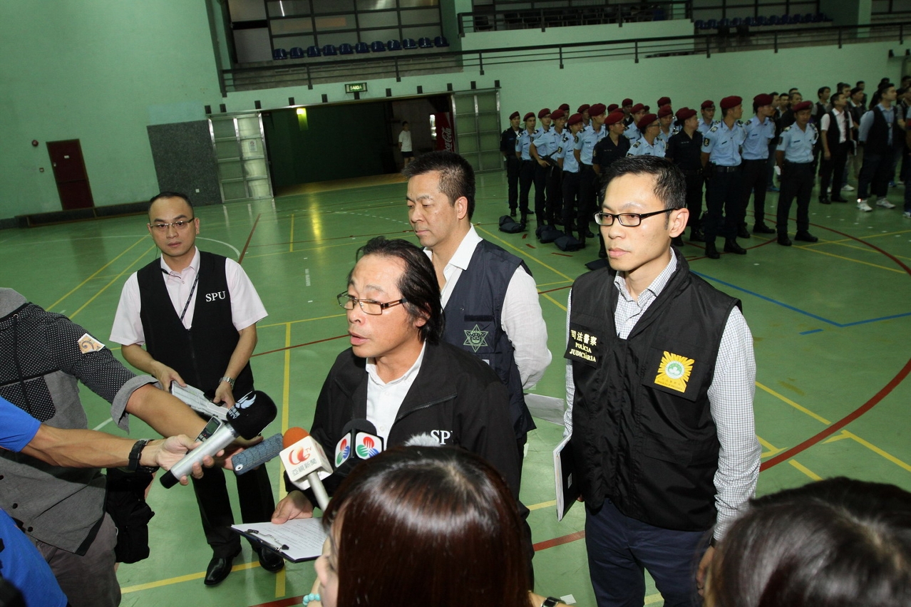 行動前羅偉業總局長助理解答記者提問1