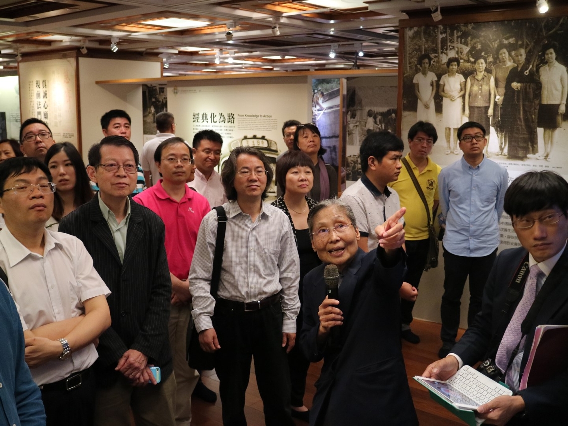 澳門代表團及其他與會嘉賓參訪慈濟慈善事業基金會