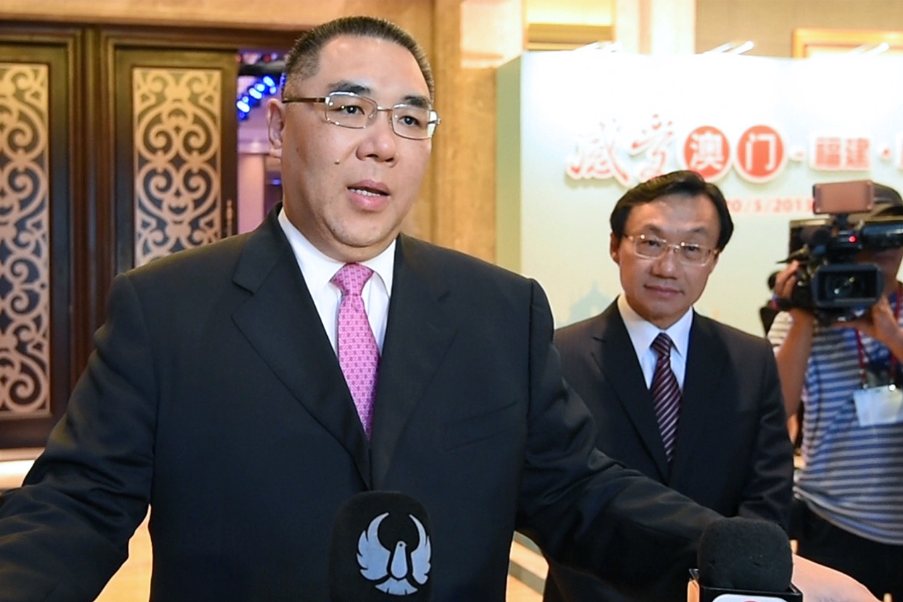 行政長官崔世安接受訪問