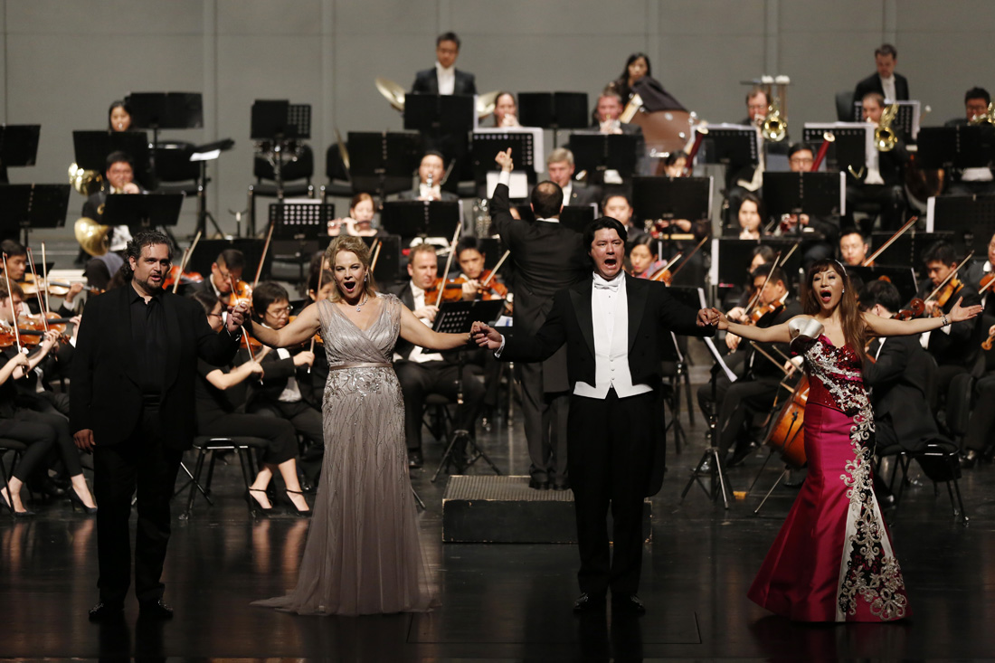 Um dos destaques desta última colaboração foi o concerto ‘Voz Inigualável - Gala de Ópera com Elina Garanca’ - a primeira gala de ópera realizada na Casa de Ópera de Guangzhou