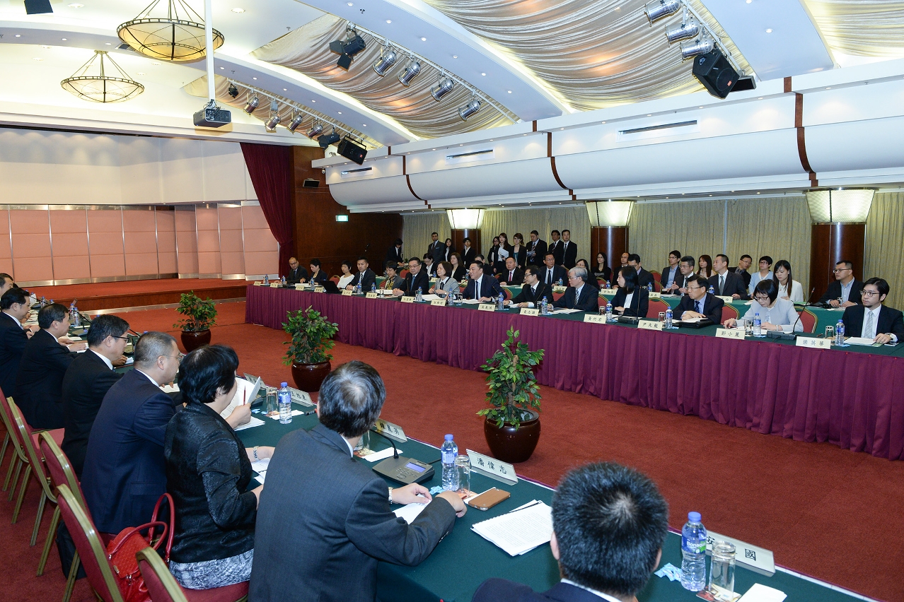 Reunião do Grupo de Trabalho para a Cooperação Guangzhou-Macau 2015