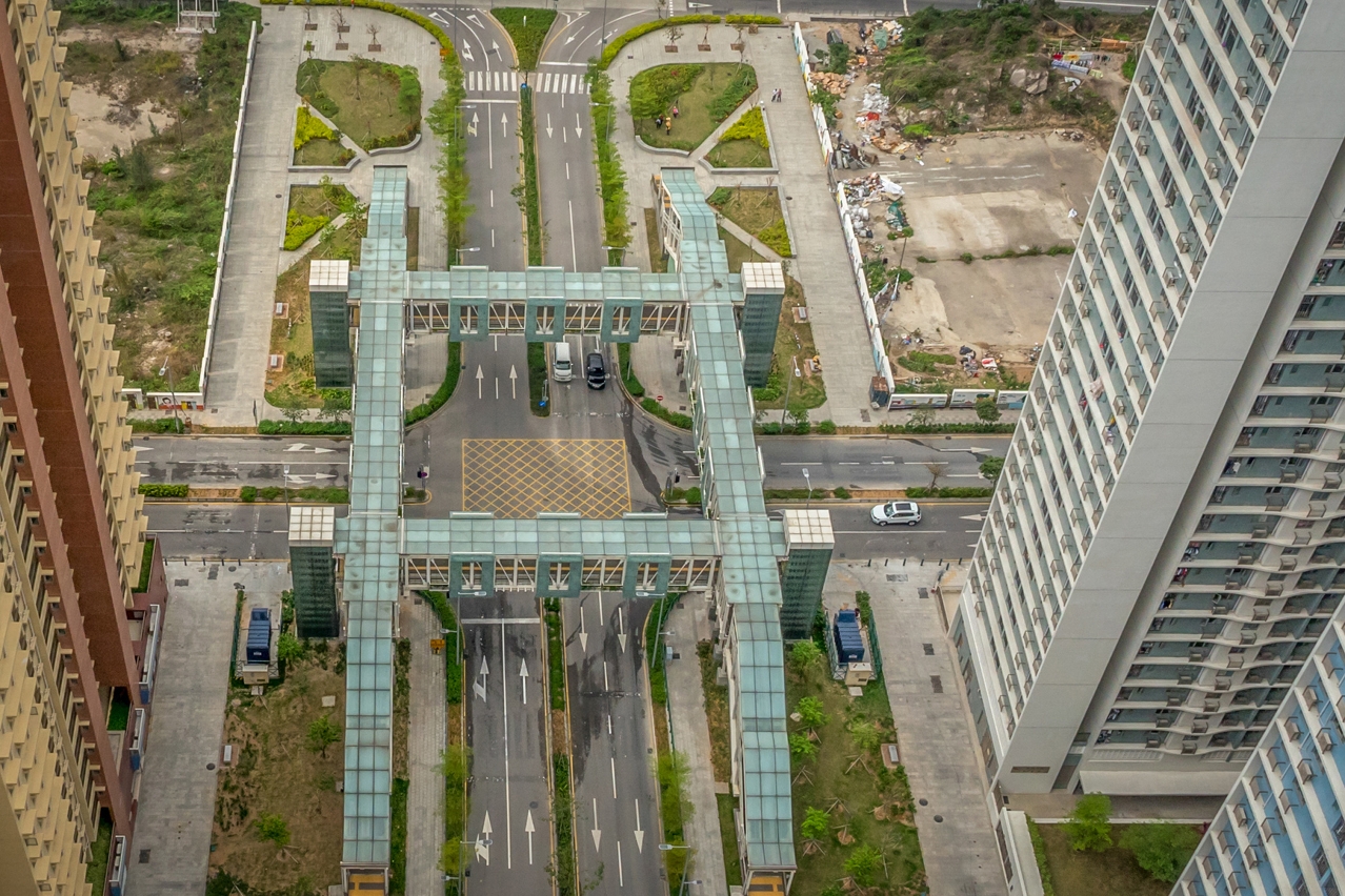 An aerial shot of the video “The New Face of Urbanised Sac Pai Van”.