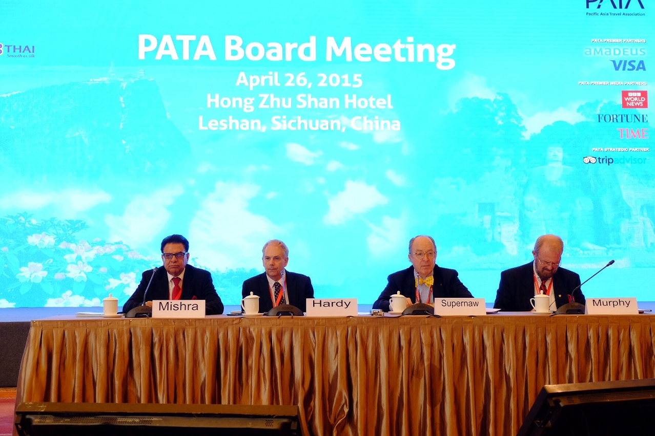 PATA Board Meeting was held this morning