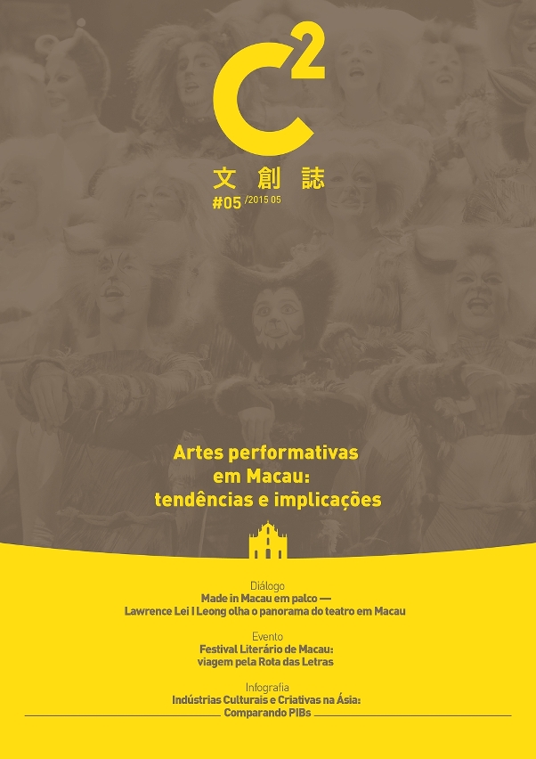 O futuro das artes performativas em Macau é o tema em destaque da edição de Maio da revista C2