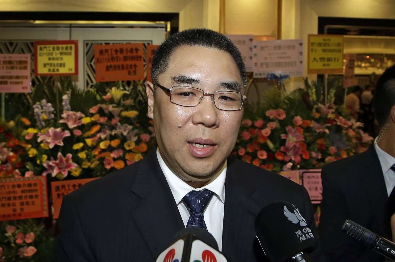 行政長官崔世安接受傳媒訪問