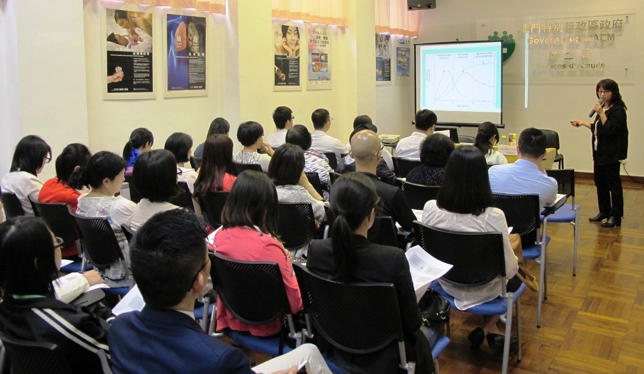 A Comissão de Prevenção e Controlo das Doenças Crónicas e os Serviços de Saúde organizam o “Workshop sobre as doenças das vias respiratórias comuns em estudantes”