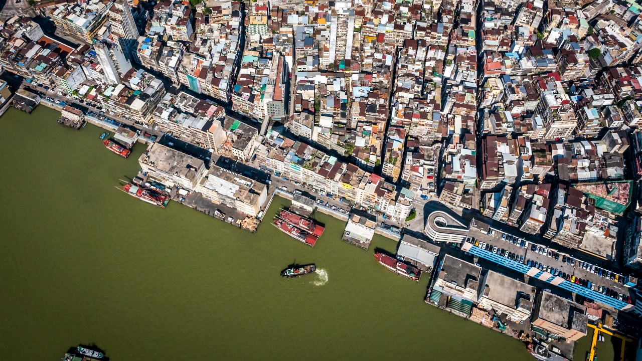 Photo of A “drone’s eye” view of Inner Harbour