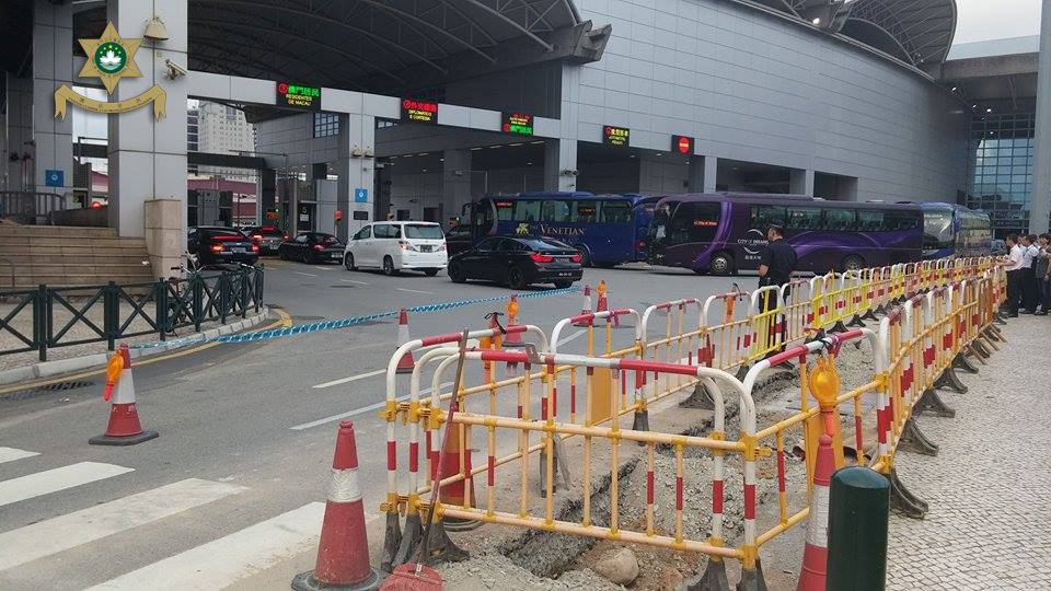 關閘邊檢站離境車道維修工程