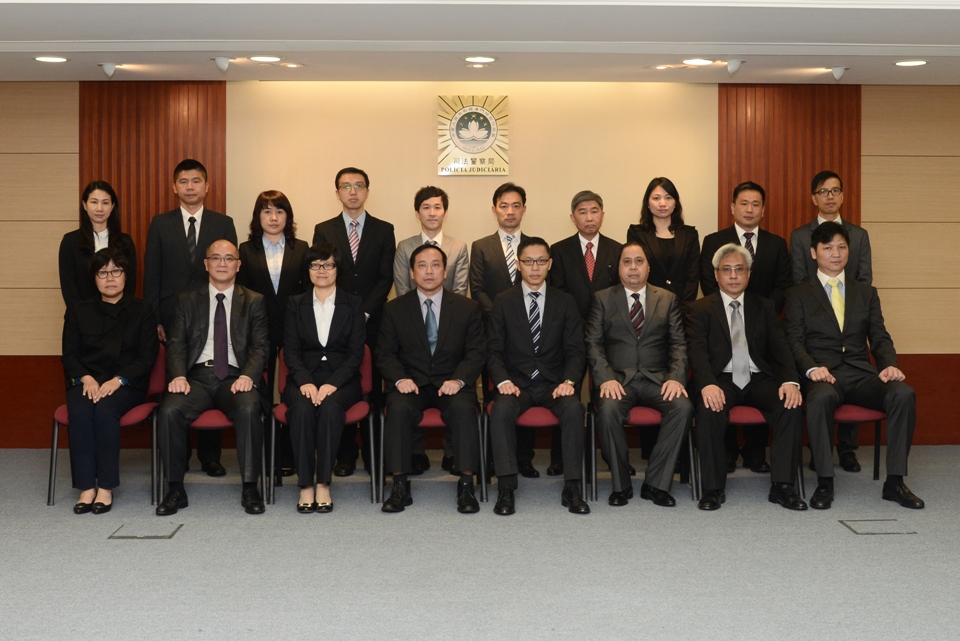 司法警察局舉行督察、副督察就職儀式