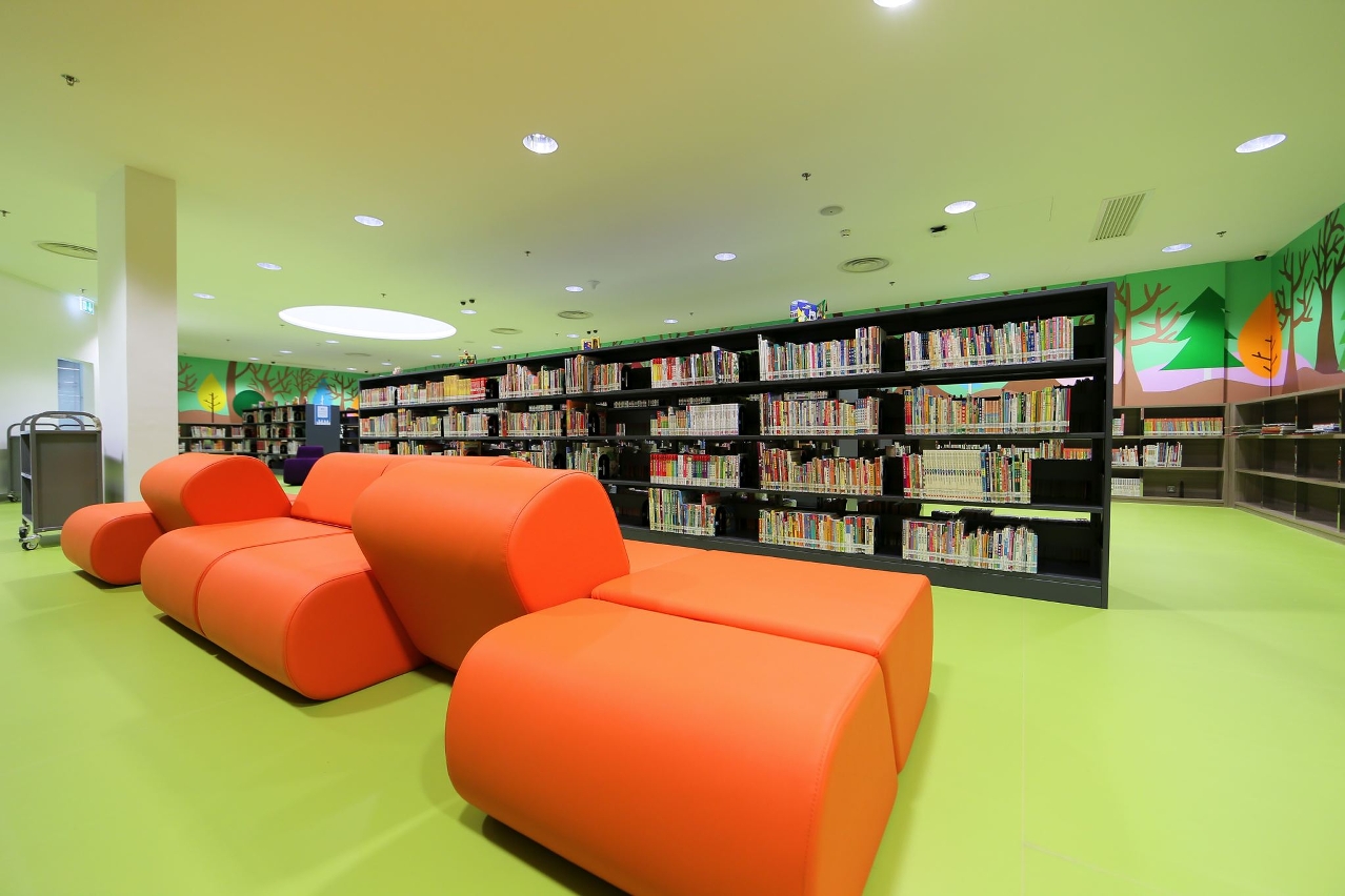 Biblioteca da Taipa oferece uma biblioteca infantil