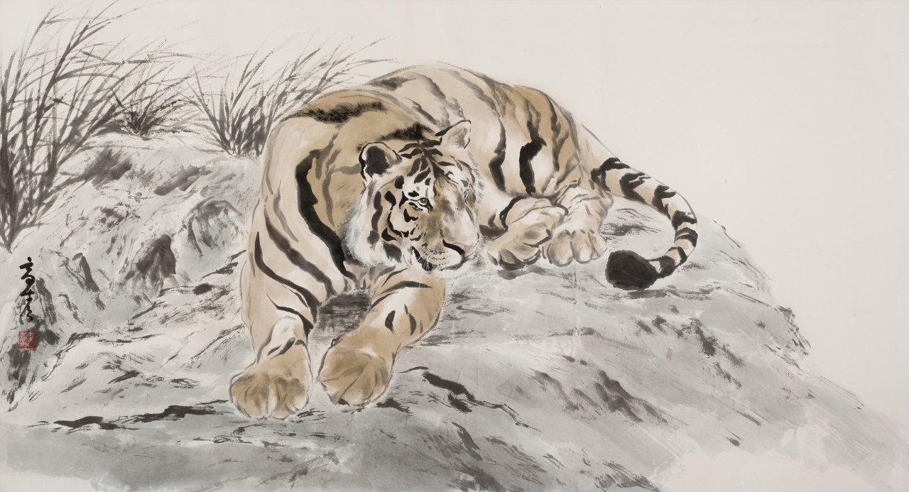 A “Exposição de Pintura e Caligrafia de Gao Lijie”, integrada no Projecto de Promoção de Artistas de Macau
