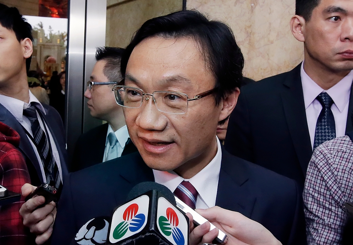 社會文化司司長譚俊榮接受傳媒訪問