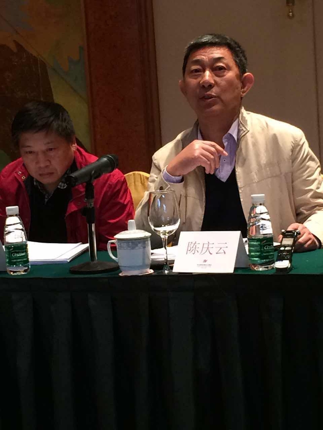 Professor of the Macao Polytechnic Institute, Mr Chen Qingyun, speaks in the seminar.