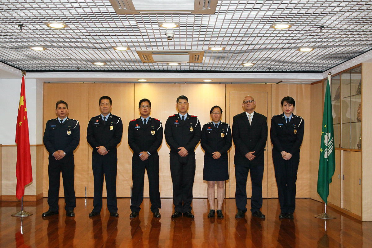 治安警察局舉行警司晉升儀式