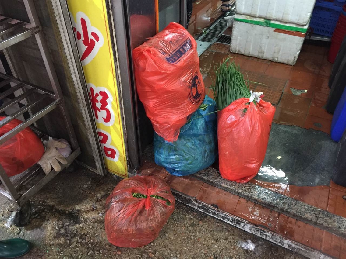 在一食肆內緝獲之食品