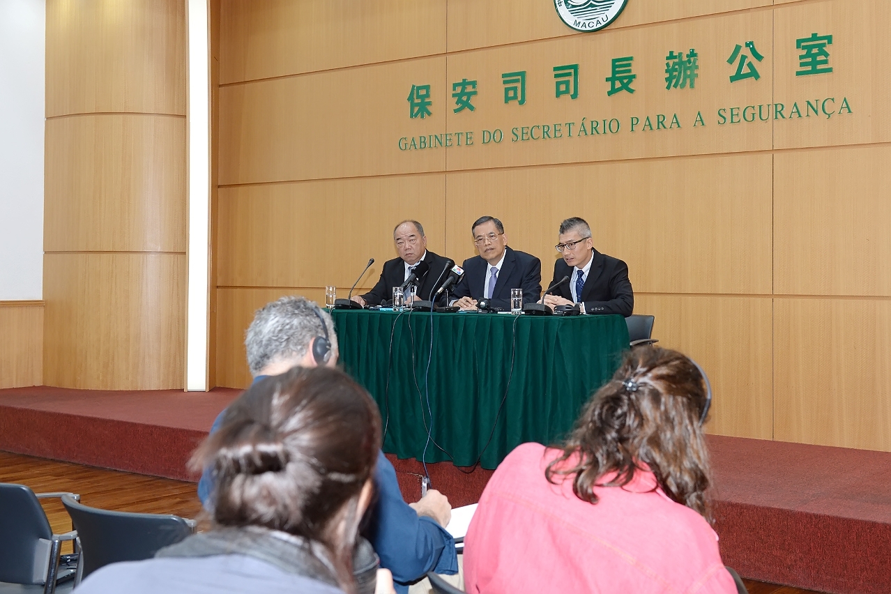 保安司司長張國華總結2014年首三季罪案狀況