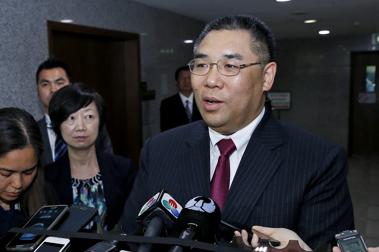 行政長官崔世安接受傳媒訪問