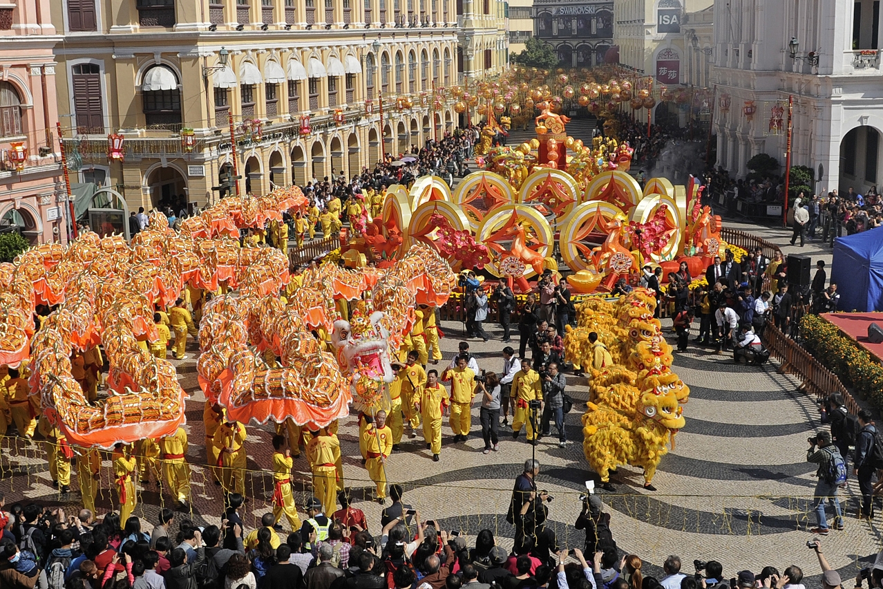 特區政府於農曆新年期間舉辦連串慶祝活動