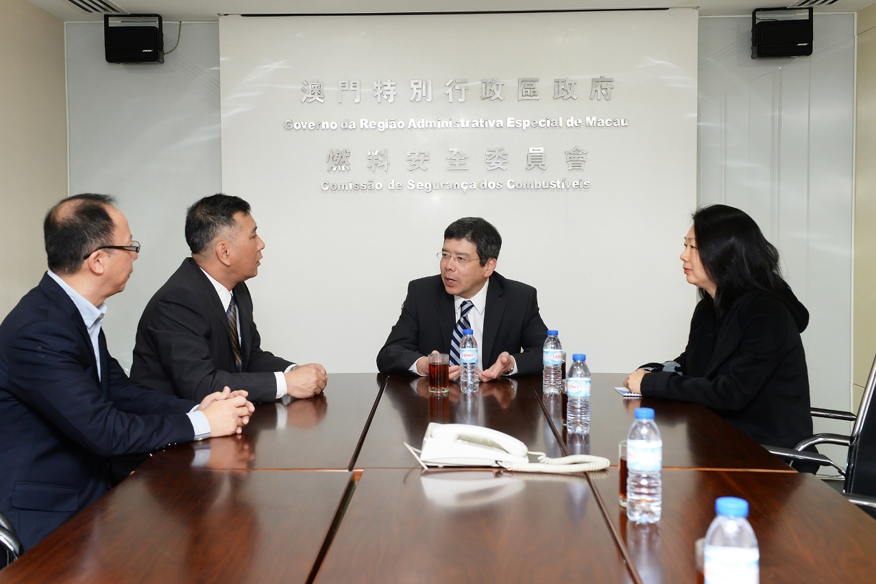 羅立文司長與燃料安全委員會領導主管交流