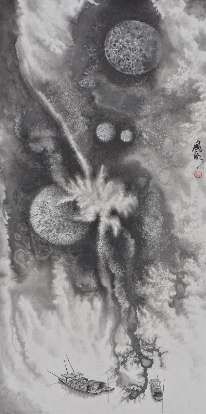 天際漁舟