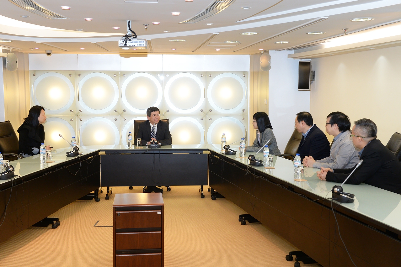 羅立文司長與科技委員會領導主管座談