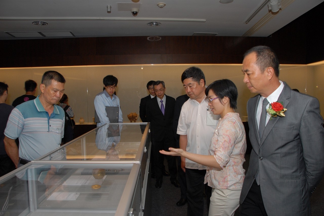 《嶺南印記——粵港澳考古成果展》於九月二十六日至明年一月十一日在澳門博物館三樓對外開放