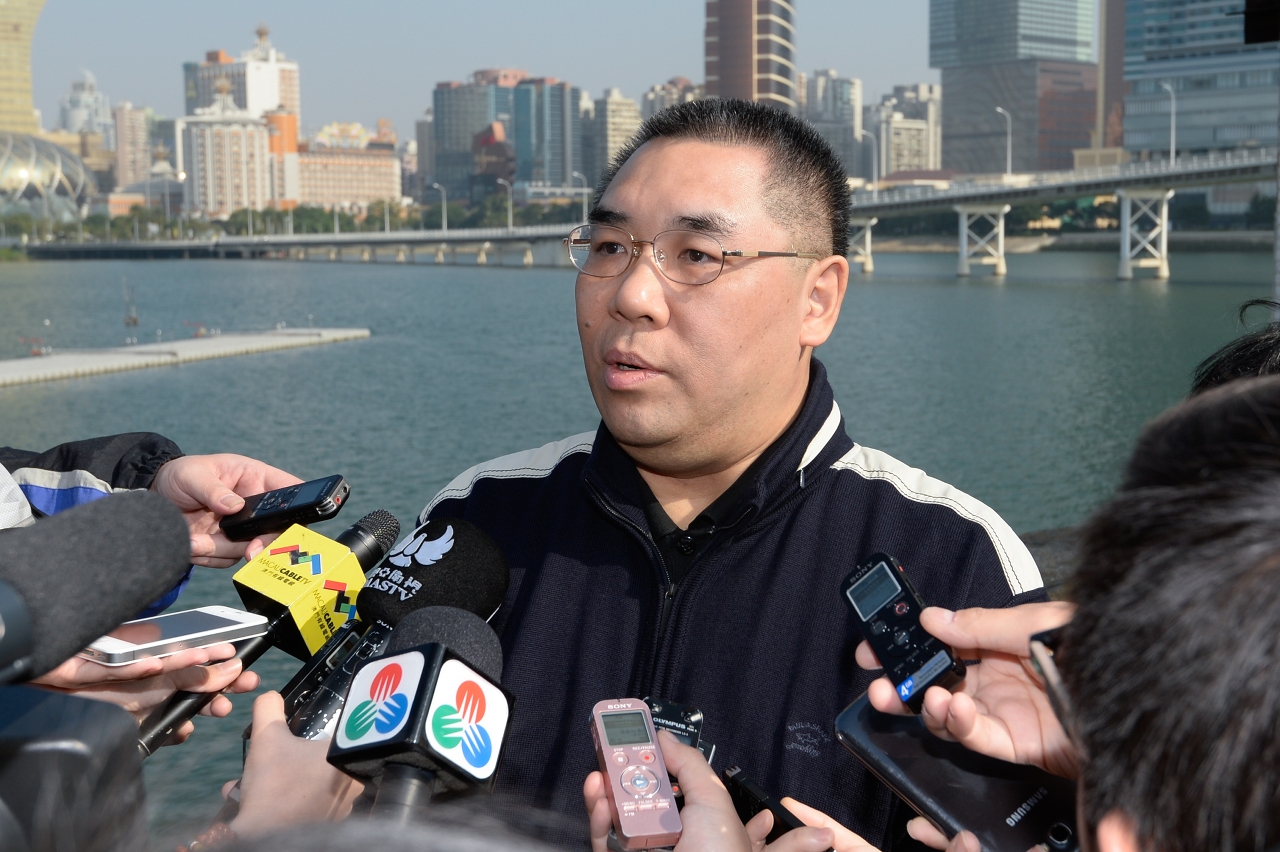 行政長官崔世安接受傳媒訪問
