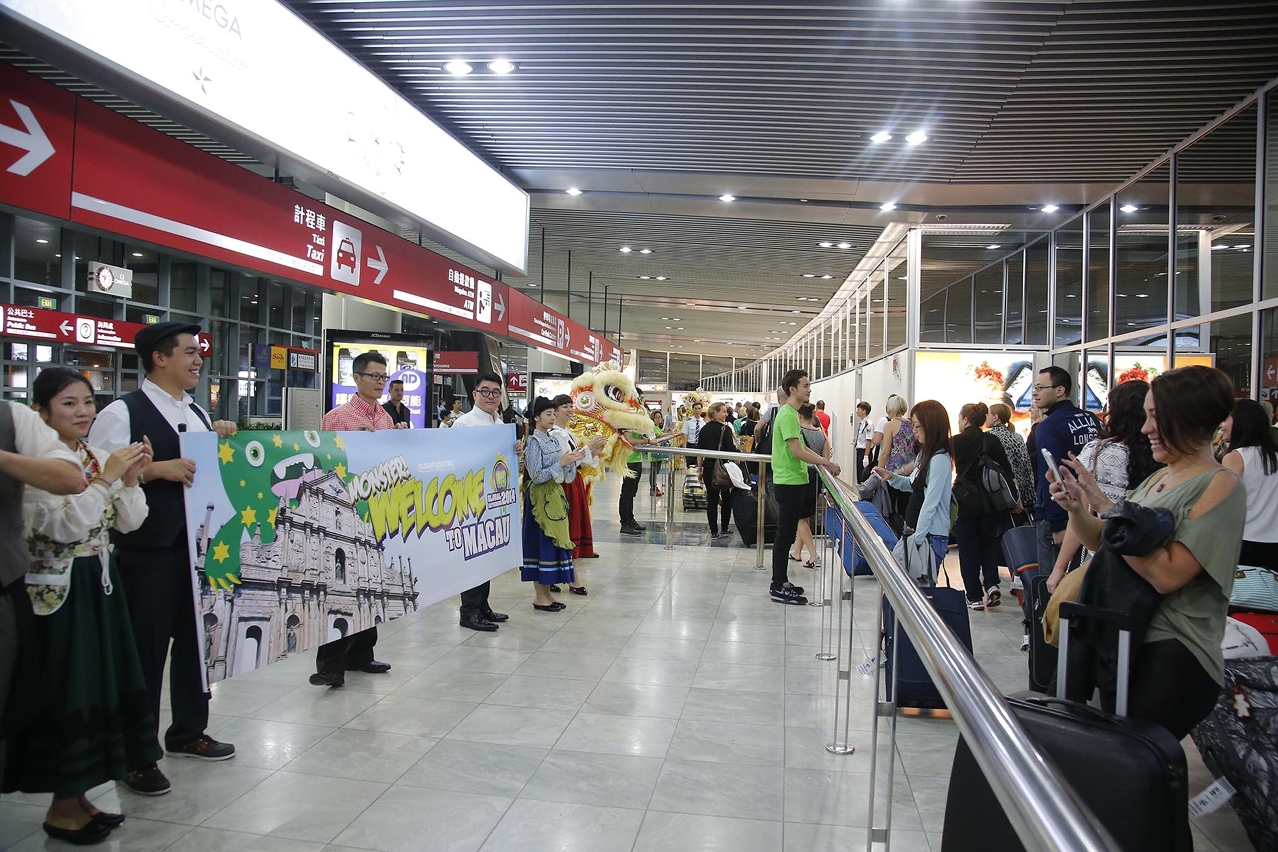 旅遊局在澳門國際機場歡迎Flight Centre Travel Group抵澳