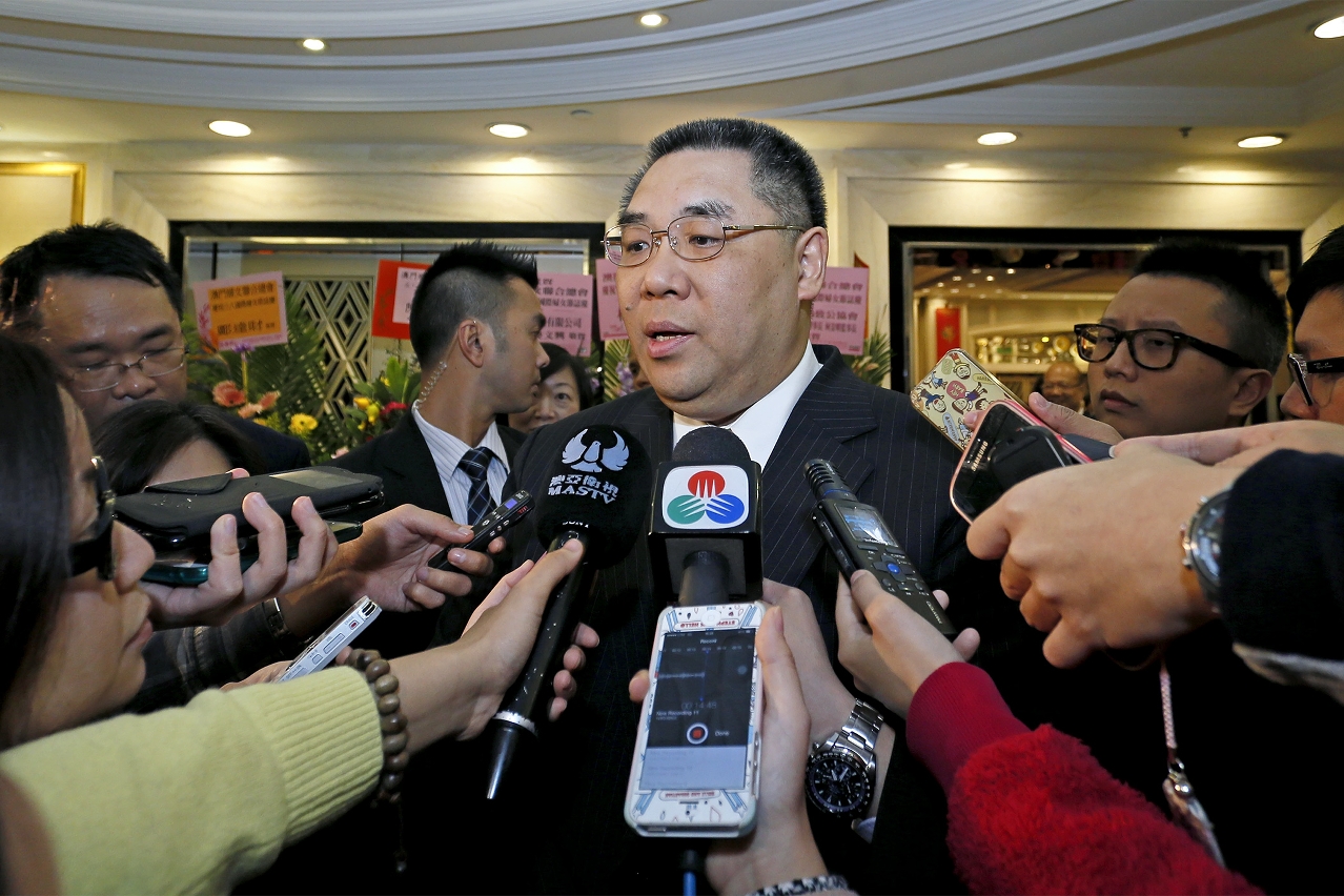 行政長官崔世安接受傳媒訪問