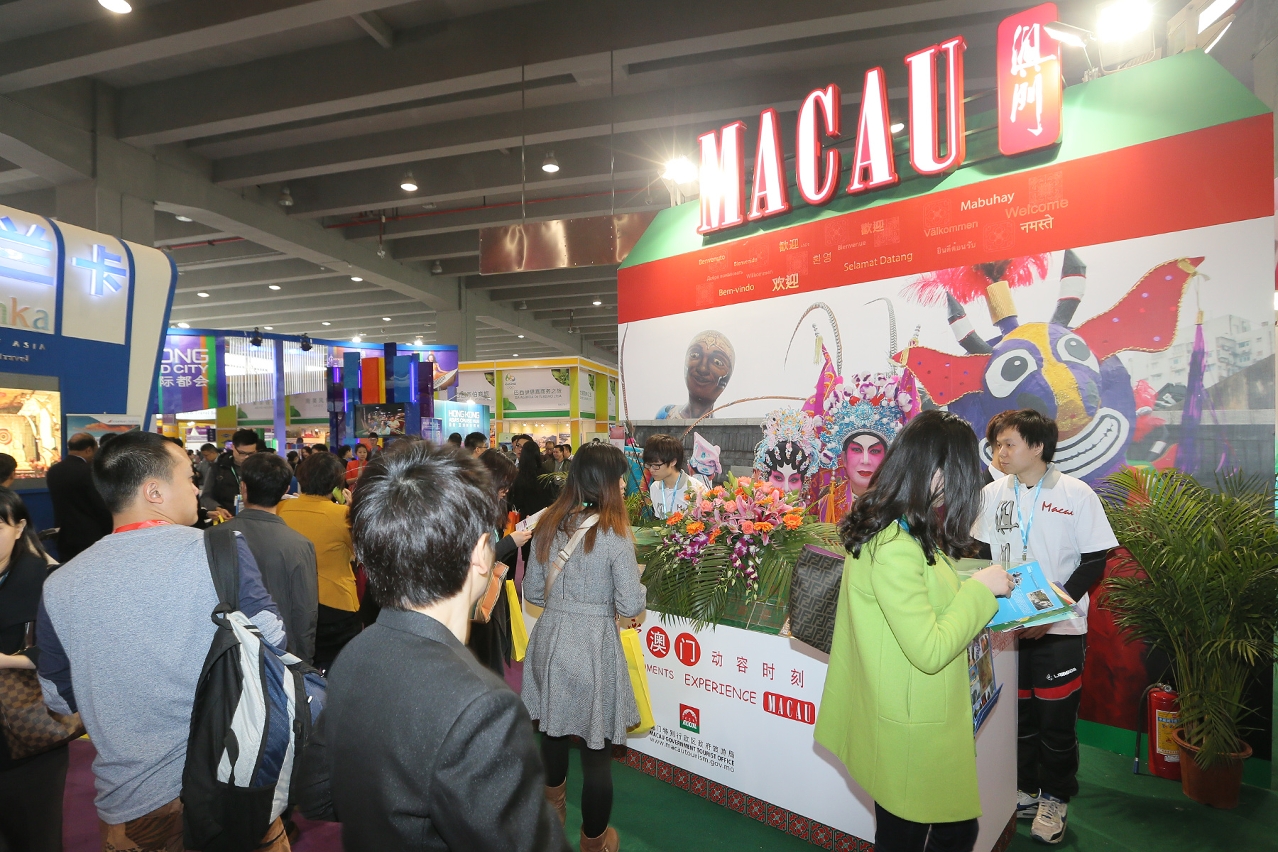 旅遊局展位吸引業界和內地市民參觀