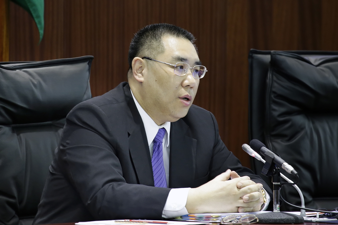 行政長官崔世安出席立法會答問大會