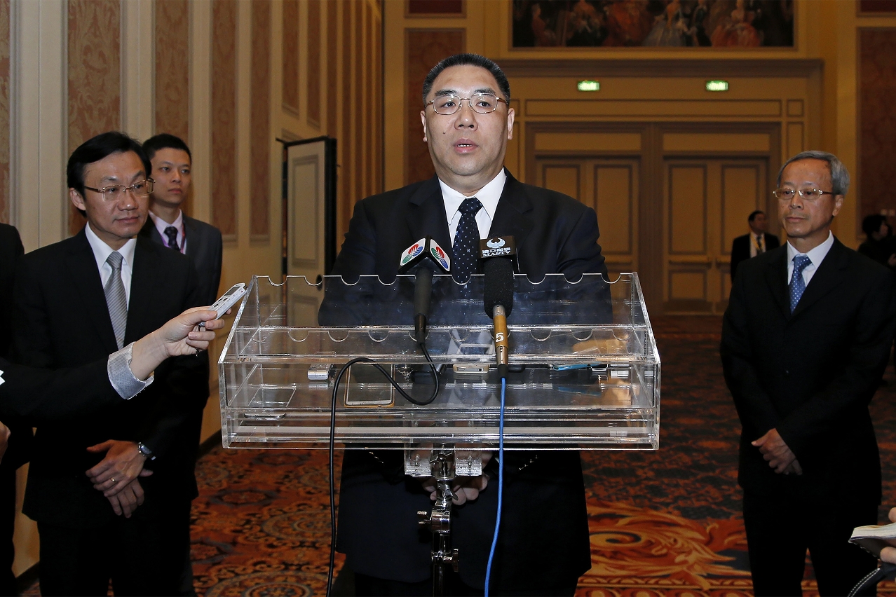 崔世安強調尊重新聞自由及傳媒工作