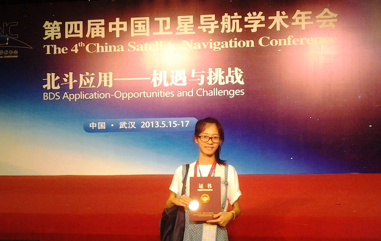 周穎思受邀往武漢領獎