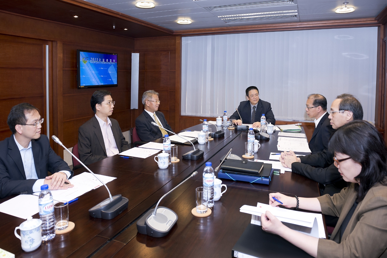 立法會選舉管理委員會與總核算委員會就核票程序舉行工作會議