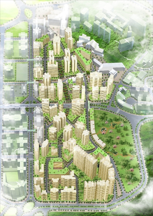 “氹仔北區都市化整治計劃修訂”效果圖二
