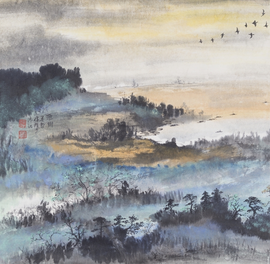 5. 漁鄉67x69cm