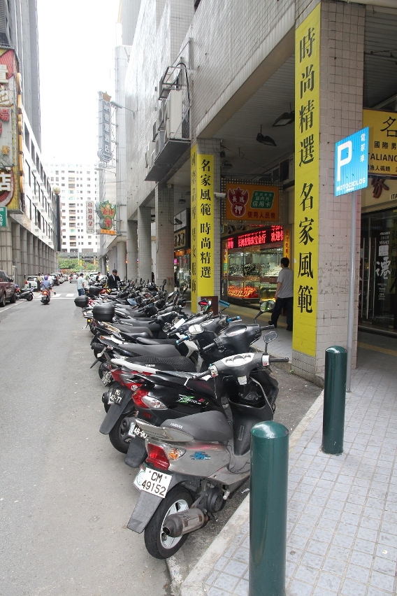 上海街將設置電單車咪錶