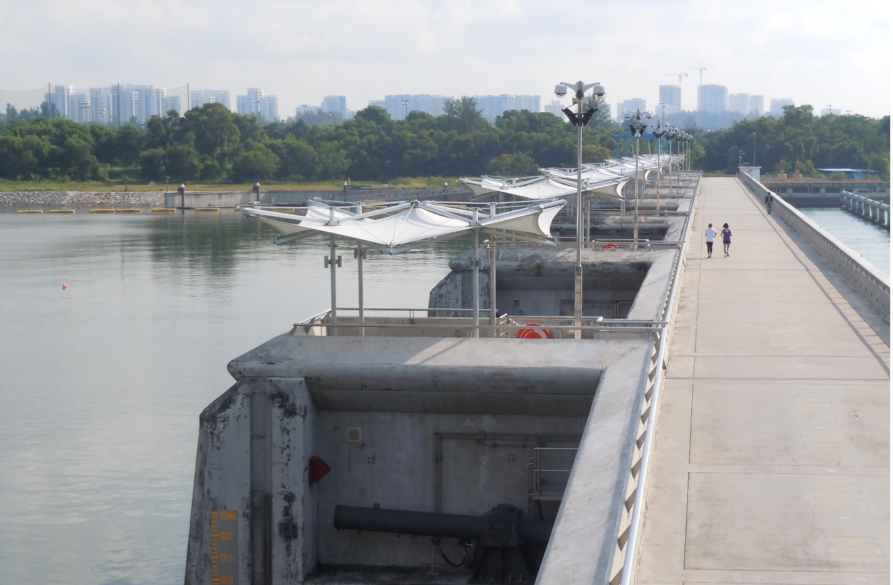 濱海堤壩──首個城市中的蓄水池，具備儲水、防洪及休閒於一身
